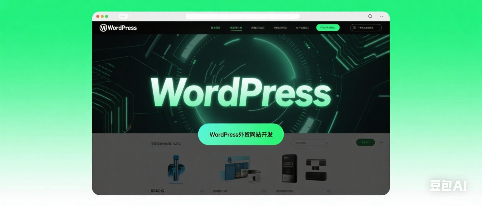 wordpress外贸网站开发